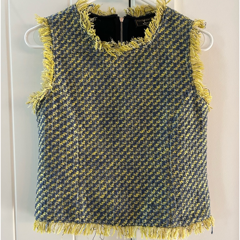 Awesome tweed top